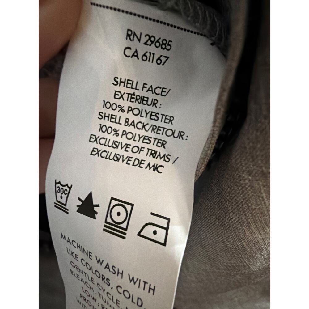 Pendleton Women's Light Gray Winter Jacket Trench… - image 7